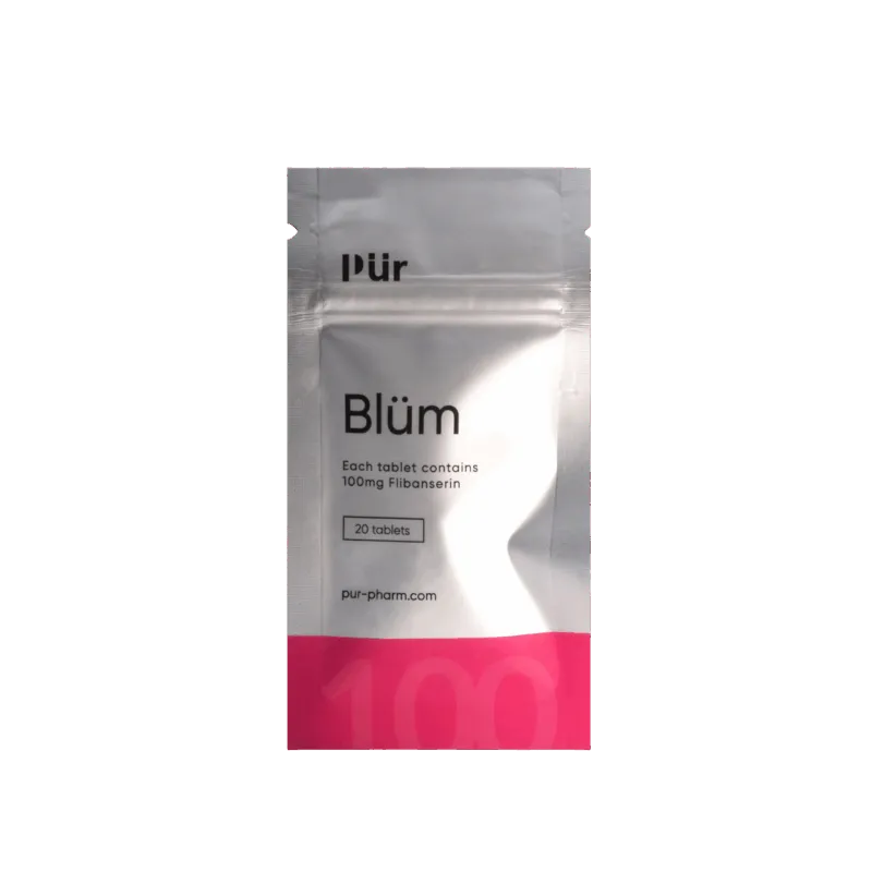 Blüm (100mg Flibanserin) 100mg, 20 tablets