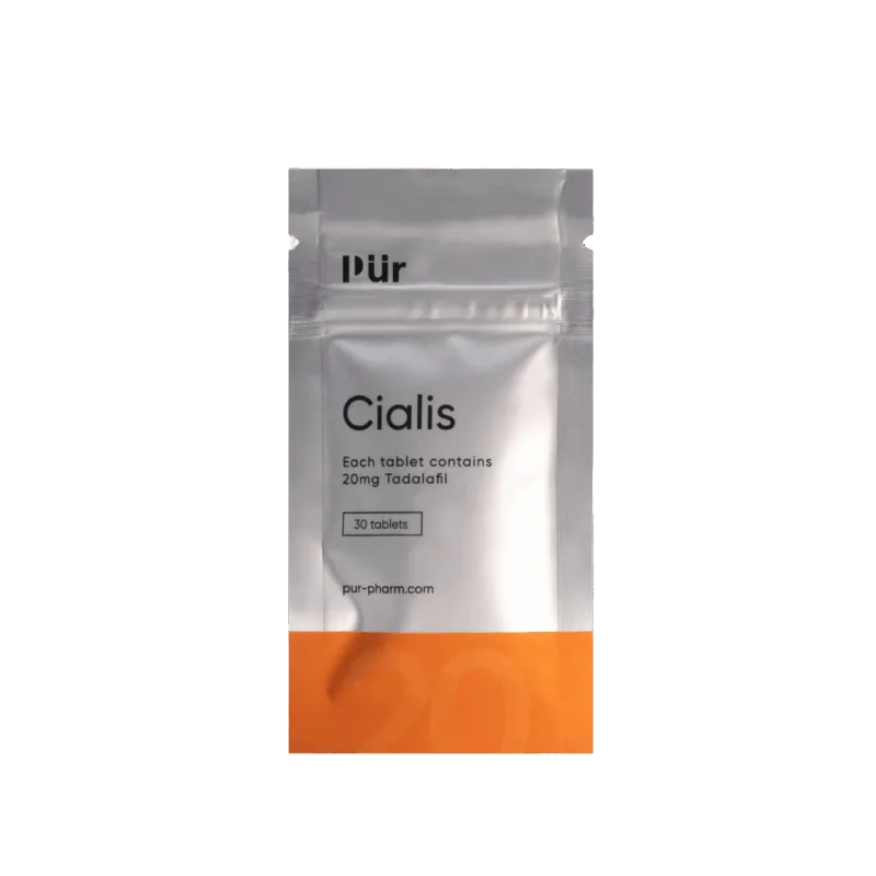 Cialis 20mg, 30 tablets