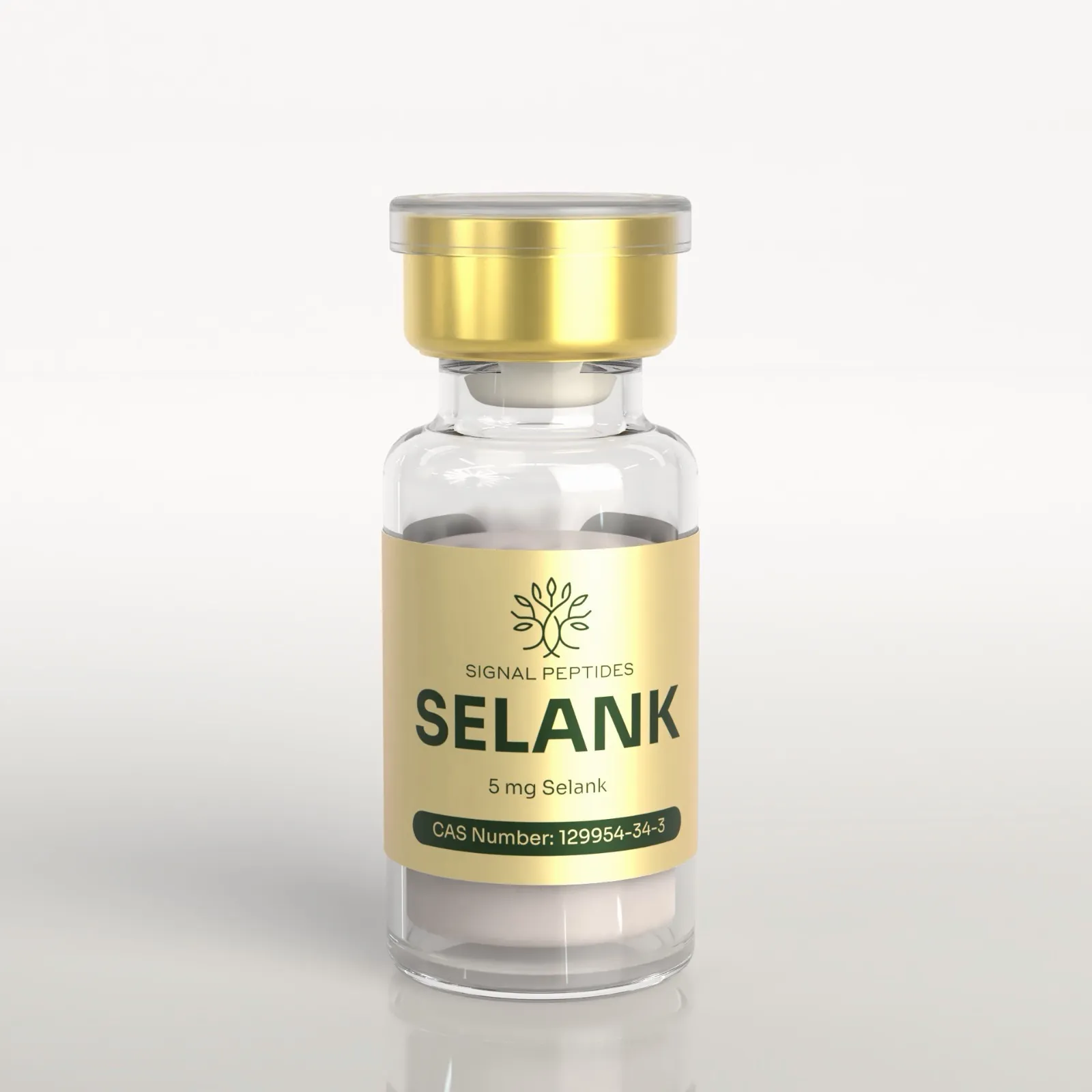 Signal Selank peptide vial, 5mg Selank, for energy and metabolic performance in Canada.